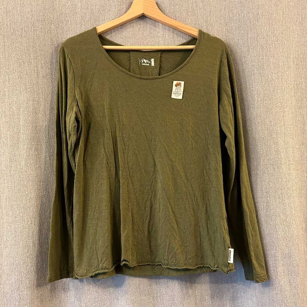 Maloja long sleeve wool shirt